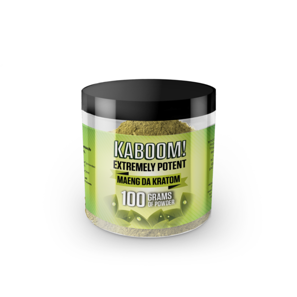 Kaboom! Green Maeng Da Kratom Powder 100 grams