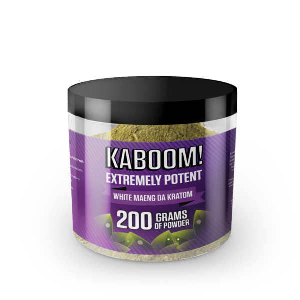 Kaboom! White Maeng Da Kratom Powder 200 grams